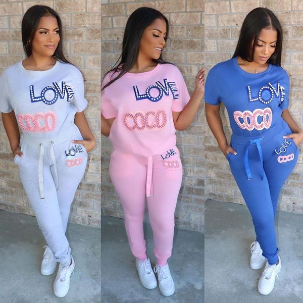 casual 2 piece set women pearl embroidery tracksuit cute birthday outfits for women fashion matching sets for women, Gray
casual 2 piece set women pearl embroidery tracksuit cute birthday outfits for women fashion matching sets for women, Gray