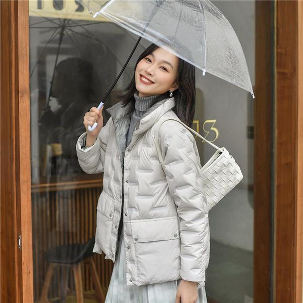 thin light down jacket female fashion new brief paragraph 2021 han edition little show high loose coat, Black
thin light down jacket female fashion new brief paragraph 2021 han edition little show high loose coat, Black