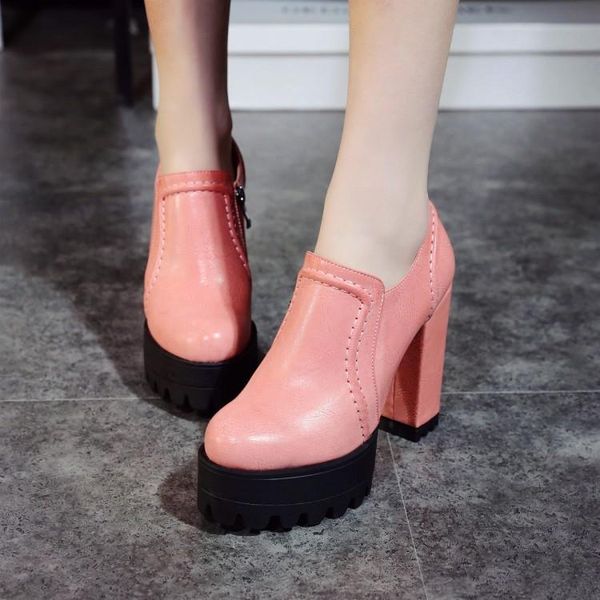 pxelena square chunky block high heels shoes women platform pumps punk gothic vintage dress office lady shoes side zip 34-43, Black
pxelena square chunky block high heels shoes women platform pumps punk gothic vintage dress office lady shoes side zip 34-43, Black