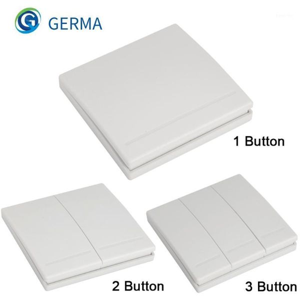 germa wall panel wireless remote transmitter 1 2 3 button rf switch for home living room bedroom corridor light lamp bulb new1
germa wall panel wireless remote transmitter 1 2 3 button rf switch for home living room bedroom corridor light lamp bulb new1