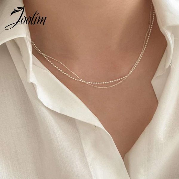 chokers joolim small gold bead choker necklace trendy for women daily jewelry wholesale, Golden;silver
chokers joolim small gold bead choker necklace trendy for women daily jewelry wholesale, Golden;silver