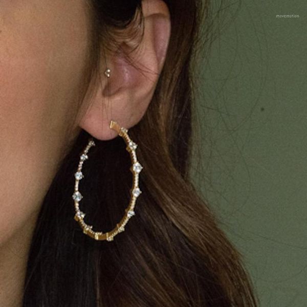 60mm big cz circle hoop earring big luxury european women fashion jewelry1, Golden;silver
60mm big cz circle hoop earring big luxury european women fashion jewelry1, Golden;silver