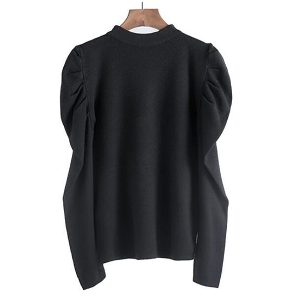 2021 new spring autumn women basic sweater crewneck half sleeve pullover soft female jumper fit chic knitwear pull femme 5tro, White;black
2021 new spring autumn women basic sweater crewneck half sleeve pullover soft female jumper fit chic knitwear pull femme 5tro, White;black