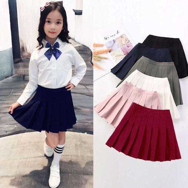 2020 foreign girls new white pleated sle black short spring and autumn korean school uniform children's skirt, Blue
2020 foreign girls new white pleated sle black short spring and autumn korean school uniform children's skirt, Blue
