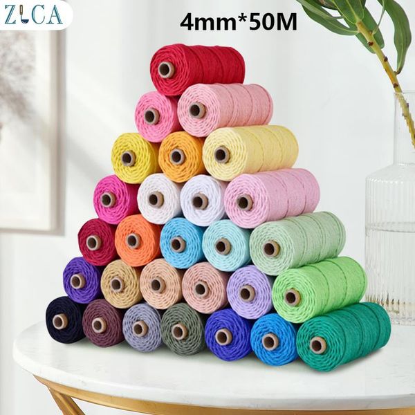 yarn 4mm x50m rope twisted-cord 100% cotton colorful twine macrame cord string thread for party wedding decoration diy, Black;white
yarn 4mm x50m rope twisted-cord 100% cotton colorful twine macrame cord string thread for party wedding decoration diy, Black;white