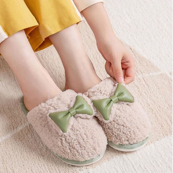 women winter slippers woman warm plush bowknot ladies flat shoes home indoor slippers female house shoes cut girl #f13z, Black
women winter slippers woman warm plush bowknot ladies flat shoes home indoor slippers female house shoes cut girl #f13z, Black