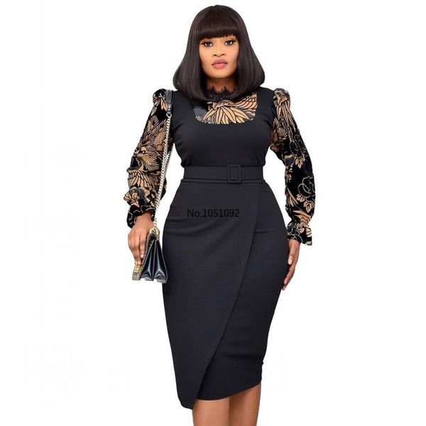 casual dresses african dress for women black patchwork office lady split pencil spring autumn vintage work wear sashes vestidos, Black;gray
casual dresses african dress for women black patchwork office lady split pencil spring autumn vintage work wear sashes vestidos, Black;gray