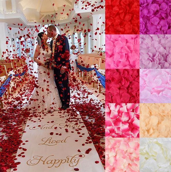 romantic 2000piece/lot 5*5cm silk for decoration artificial petals wedding rose flower
romantic 2000piece/lot 5*5cm silk for decoration artificial petals wedding rose flower