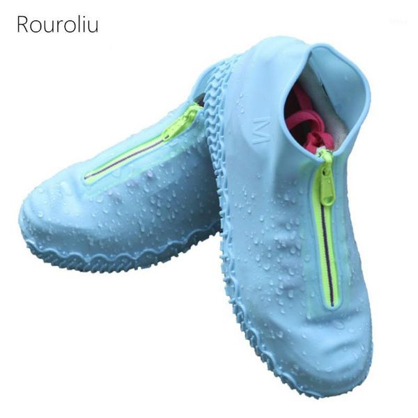 rouroliu 2020 spring new zipper rain shoes cover reusable non-slip waterproof overshoes thicken1, White;pink
rouroliu 2020 spring new zipper rain shoes cover reusable non-slip waterproof overshoes thicken1, White;pink