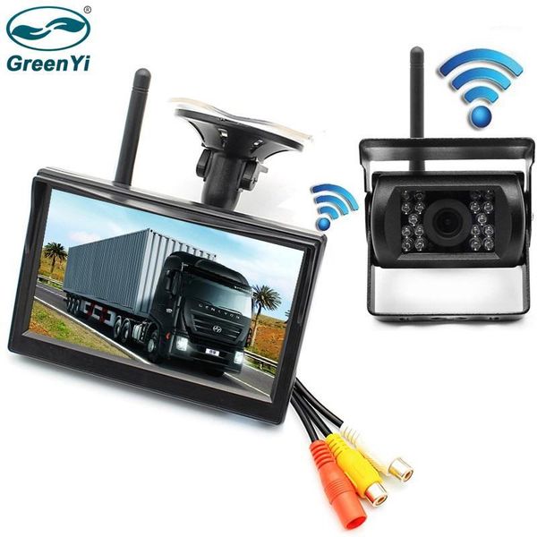 greenyi 2.4g wireless backup camera and rearview mirror monitor kit ir night vision rearview back up camera + 5 inch car monitor1
greenyi 2.4g wireless backup camera and rearview mirror monitor kit ir night vision rearview back up camera + 5 inch car monitor1