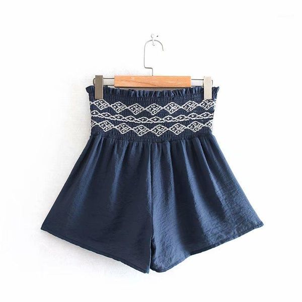 2020 women national style embroidery elastic waist shorts skirts ladies high waist short pantalones cortos p3891, White;black
2020 women national style embroidery elastic waist shorts skirts ladies high waist short pantalones cortos p3891, White;black