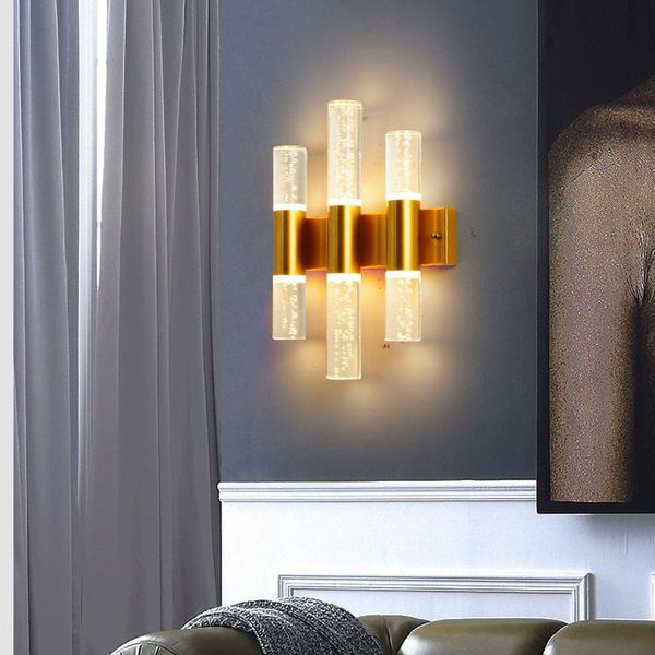 wall lamp bubble k9 crystal light led space aluminum water pipe sconces golden tube luxury modern simple wf1024
wall lamp bubble k9 crystal light led space aluminum water pipe sconces golden tube luxury modern simple wf1024