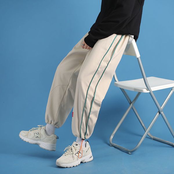 2021 men's trousers autumn lean new lovers stripe pants relaxed leisure male clothing a6fl, Black
2021 men's trousers autumn lean new lovers stripe pants relaxed leisure male clothing a6fl, Black