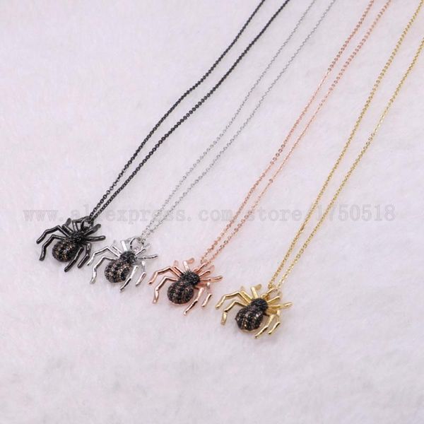 5 strands spider necklace insects bee pest pendants necklace small size jewelry 18" mix color pets beads 3057, Silver
5 strands spider necklace insects bee pest pendants necklace small size jewelry 18" mix color pets beads 3057, Silver