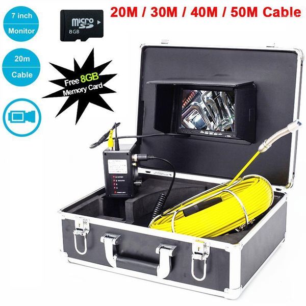 cameras 7'' monitor drain sewer pipeline industrial endoscope 20m 30m 40m 50m pipe inspection video camera with 8gb tf card dvr1
cameras 7'' monitor drain sewer pipeline industrial endoscope 20m 30m 40m 50m pipe inspection video camera with 8gb tf card dvr1