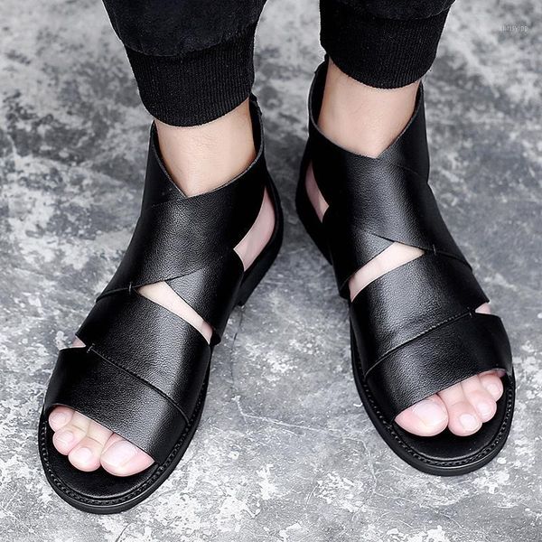 outdoor men roman sandalssummer classic men's sandals soft sandals comfortable shoes genuine leather soft, Black
outdoor men roman sandalssummer classic men's sandals soft sandals comfortable shoes genuine leather soft, Black