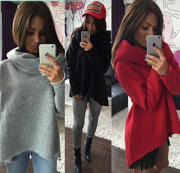42pwb autumn and winter irregular women's sweatert-shirt autumn and sweatert-shirt irregular sweater women's sweater sweatert-shir, Black
42pwb autumn and winter irregular women's sweatert-shirt autumn and sweatert-shirt irregular sweater women's sweater sweatert-shir, Black