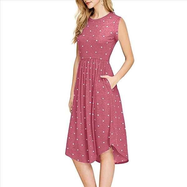 women dress dot a line pleated polka dot pocket loose swing casual midi rising fashion women dress summer, Black;gray
women dress dot a line pleated polka dot pocket loose swing casual midi rising fashion women dress summer, Black;gray