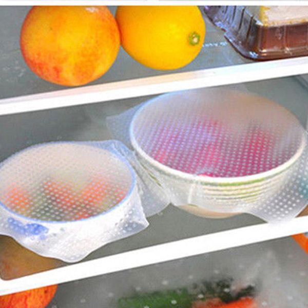 food savers & storage containers 4pcs reusable silicone bowl dish wrap seal fresh keeping lid cover vacuum kitchen tools1
food savers & storage containers 4pcs reusable silicone bowl dish wrap seal fresh keeping lid cover vacuum kitchen tools1