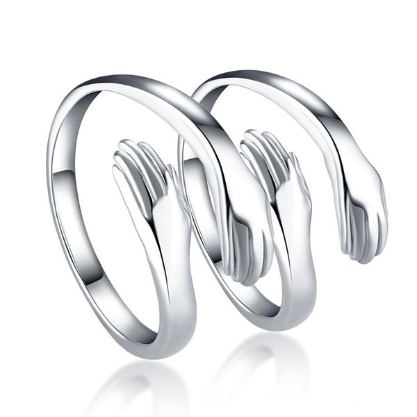 открытое кольцо пара мужского sterling silver ring и женщины кольцо минималистских творческие руки круговых ювелирные изделия
открытое кольцо пара мужского sterling silver ring и женщины кольцо минималистских творческие руки круговых ювелирные изделия