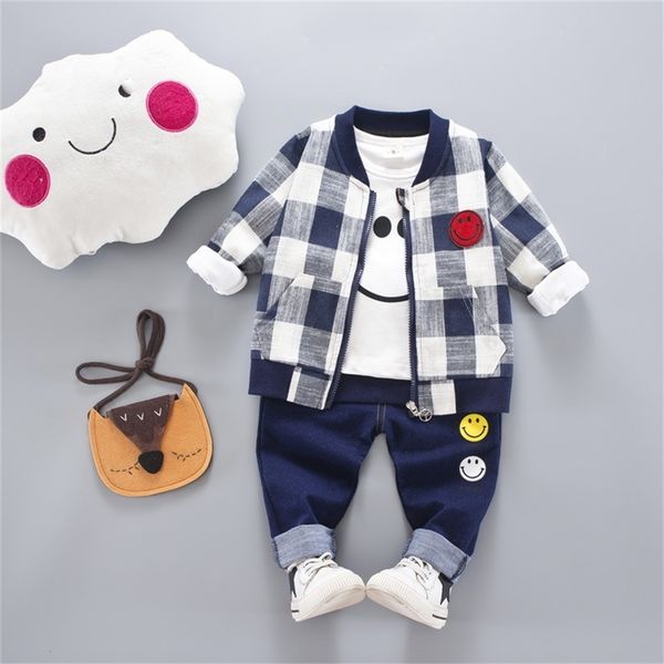 baby clothing sets 2020 spring fall toddler infant clothes plaid coat long sleeve t shirt jeans 3pcs kids suits clothing a0078 lj200826, White
baby clothing sets 2020 spring fall toddler infant clothes plaid coat long sleeve t shirt jeans 3pcs kids suits clothing a0078 lj200826, White