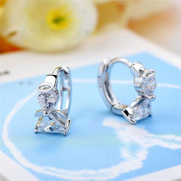 woman earrings fashion personality mall angel crystal earrings for woman wedding engagement jewelry gifts accessories studded, Silver
woman earrings fashion personality mall angel crystal earrings for woman wedding engagement jewelry gifts accessories studded, Silver