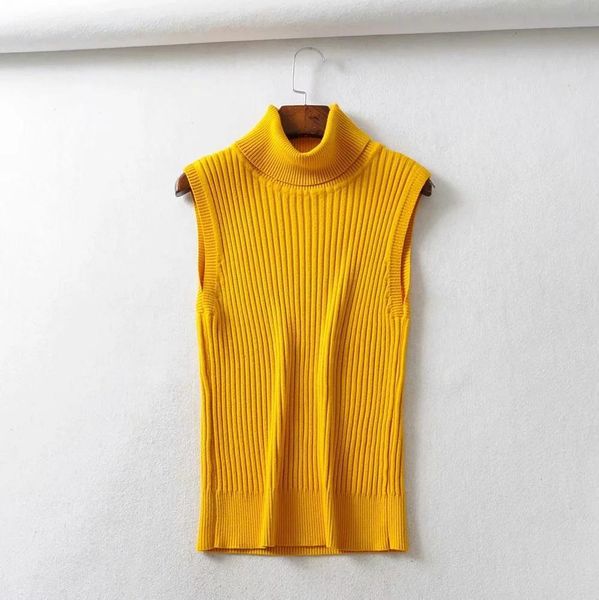fall 2021 womens sleeveless sweaters white black beige yellow turtleneck vintage pullovers knitting pullover tees casual tank
fall 2021 womens sleeveless sweaters white black beige yellow turtleneck vintage pullovers knitting pullover tees casual tank