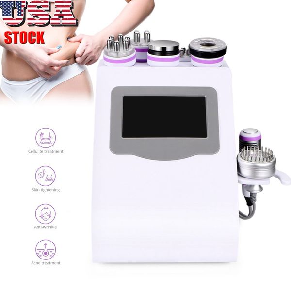 selling 8 in 1 40k unoisetion cavitation radio frequency vacuum cold pn micro current fat loss machine