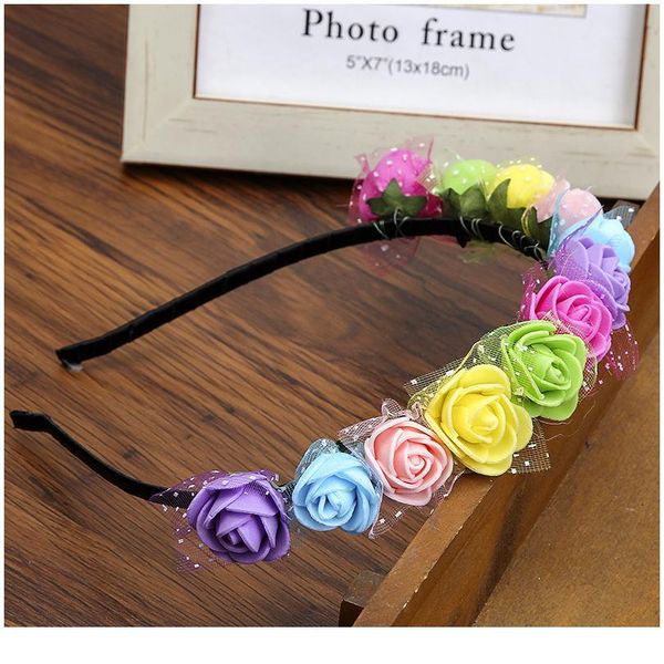 haimeikang bezel for girls hair accessories flower hairband wreath headdress romantic headband red color bridal qylvsz
haimeikang bezel for girls hair accessories flower hairband wreath headdress romantic headband red color bridal qylvsz