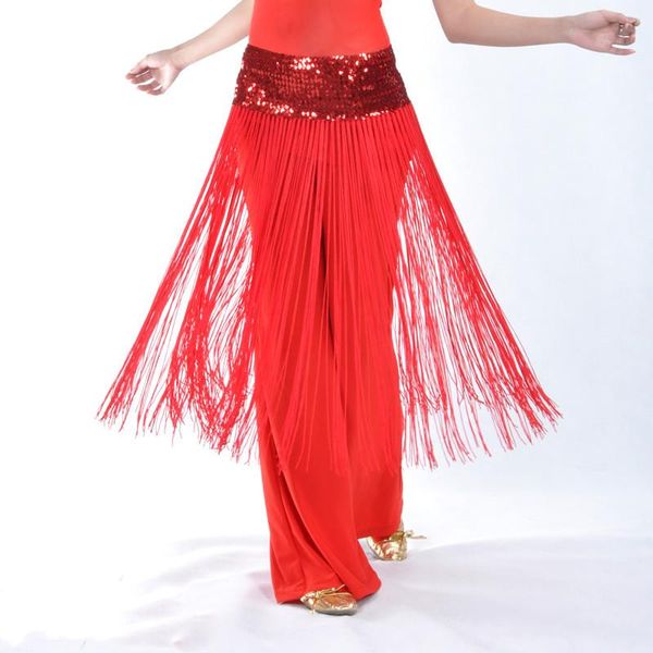 women belly dance clothes stretchy elastic sequins long tassel fringe waist chain belt lady belly dancing hip scarf dancewear, Black;red
women belly dance clothes stretchy elastic sequins long tassel fringe waist chain belt lady belly dancing hip scarf dancewear, Black;red