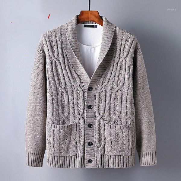 2021 new autumn fashion men's solid color knitted sweater male korean style turn-down collar long-sleeved casual cardigan s151, White;black
2021 new autumn fashion men's solid color knitted sweater male korean style turn-down collar long-sleeved casual cardigan s151, White;black
