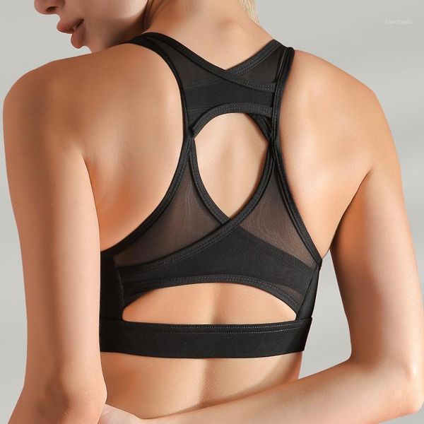 gym clothing seamless women sports underwear sleeveless shockproof breathable gathered running mesh stitching preppy yoga bra 20211, White;black
gym clothing seamless women sports underwear sleeveless shockproof breathable gathered running mesh stitching preppy yoga bra 20211, White;black