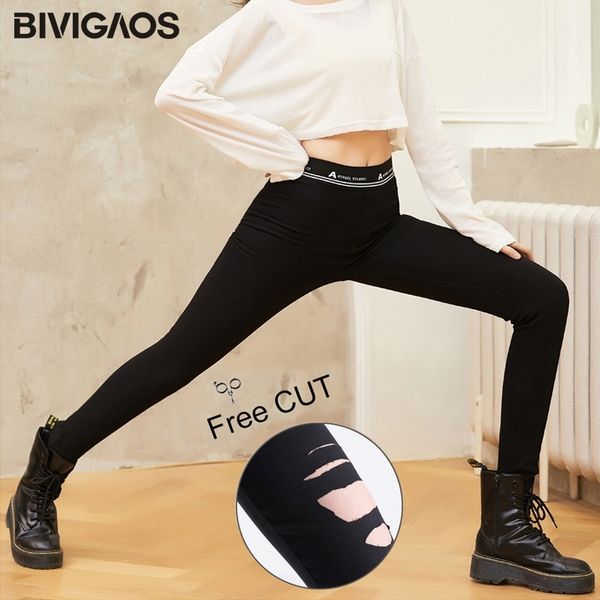 bivigaos new plus size women's black leggings pencil pants cut fabric magic pants letters high waist stretch trousers women 201203
bivigaos new plus size women's black leggings pencil pants cut fabric magic pants letters high waist stretch trousers women 201203