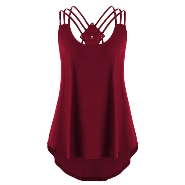 ladies summer sleeveless vest high low tank notes strappy tank womans clothes blusas femininas de verao 2020, White
ladies summer sleeveless vest high low tank notes strappy tank womans clothes blusas femininas de verao 2020, White