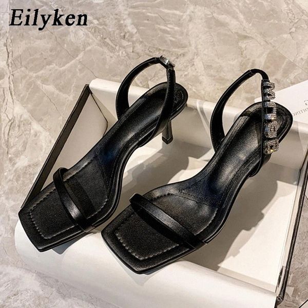 eilyken 2021 new design ankle crystal strap slip on womans shoes fashion open toe stiletto heels gladiator sandals size 34-40 #e47e, Black
eilyken 2021 new design ankle crystal strap slip on womans shoes fashion open toe stiletto heels gladiator sandals size 34-40 #e47e, Black