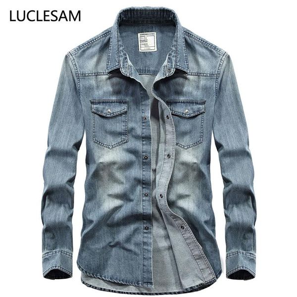 men's jackets mens vintage denim shirt casual regular fit men clothes with pockets long sleeve button down male streetwear jacket 4xl, Black;brown
men's jackets mens vintage denim shirt casual regular fit men clothes with pockets long sleeve button down male streetwear jacket 4xl, Black;brown