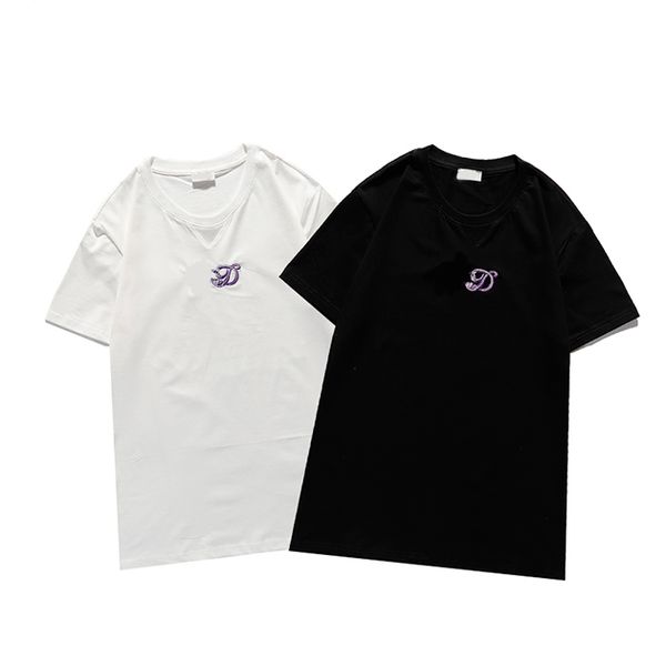 2021 summer fashion men and women leisure luxury t shirt spring and summer style embroidered short sleeve casual shirt #26, White;black
2021 summer fashion men and women leisure luxury t shirt spring and summer style embroidered short sleeve casual shirt #26, White;black
