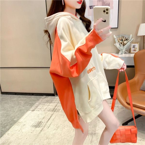 ucozq 2020 sweater coatautumn matching winter new korean style and color thin cec sweater women's coat hooded loose lazy style coat 9vq, Black 
ucozq 2020 sweater coatautumn matching winter new korean style and color thin cec sweater women's coat hooded loose lazy style coat 9vq, Black