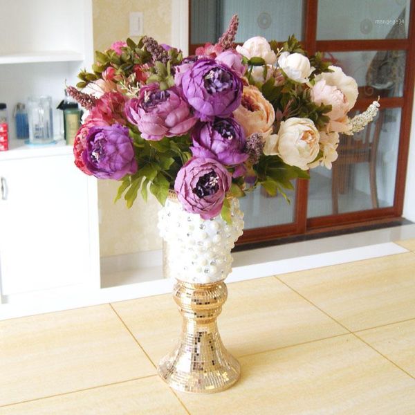 peony flower simulation decoration living room bedroom bouquet dining table display flower arrangement decoration1
peony flower simulation decoration living room bedroom bouquet dining table display flower arrangement decoration1