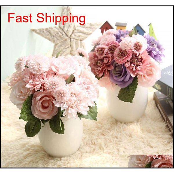diy artificial rose flower bouquet silk decorative flower l background wall decoration diy road led weddin jllayd sinabag 
diy artificial rose flower bouquet silk decorative flower l background wall decoration diy road led weddin jllayd sinabag