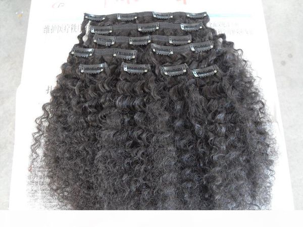 new brazilian kinky curly hair weft clip in hair extensions unprocessed curly natural black color human extensions can be dyed, Black;brown
new brazilian kinky curly hair weft clip in hair extensions unprocessed curly natural black color human extensions can be dyed, Black;brown