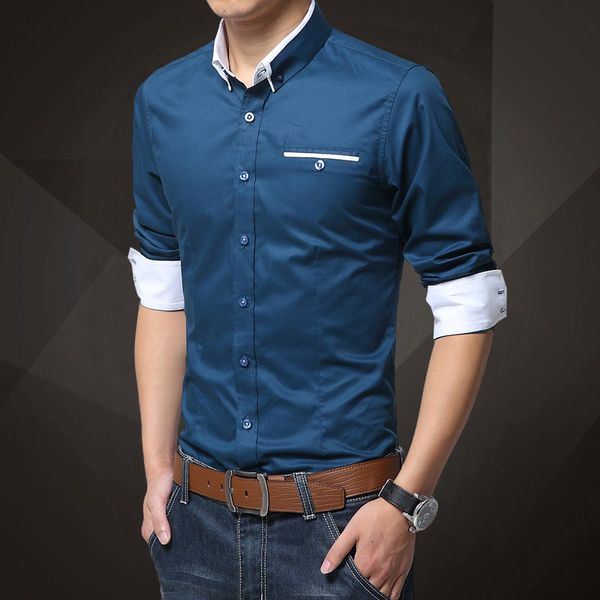 men's casual shirts 2021 shirt long sleeve lapel youth large size camisa social masculina slim fit camisas turn-down collar cotton, White;black
men's casual shirts 2021 shirt long sleeve lapel youth large size camisa social masculina slim fit camisas turn-down collar cotton, White;black