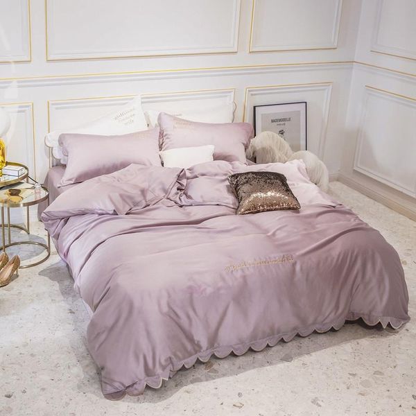 luxury style 60s sky silk high density 4pcs duvet cover bed sheet pillowcases solid pink white green grey king
luxury style 60s sky silk high density 4pcs duvet cover bed sheet pillowcases solid pink white green grey king