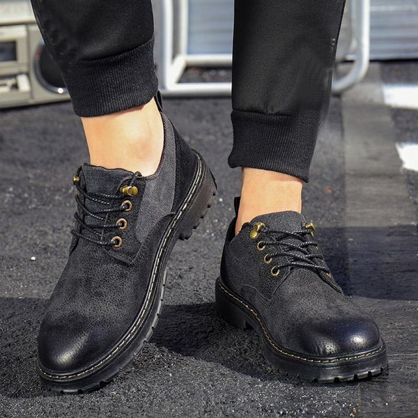 dress shoes fashion men's retro england business low cut non-slip wear casual lace-up leather men formal#, Black
dress shoes fashion men's retro england business low cut non-slip wear casual lace-up leather men formal#, Black