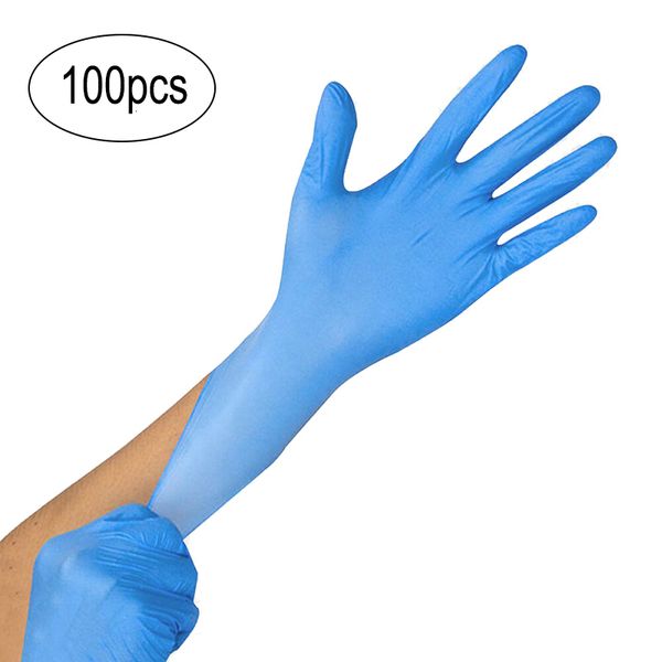 t nitrile latex 100 gloves pcs/lot disposable black/blue waterproof kitchen/dish washing/garden home cleaning 
t nitrile latex 100 gloves pcs/lot disposable black/blue waterproof kitchen/dish washing/garden home cleaning