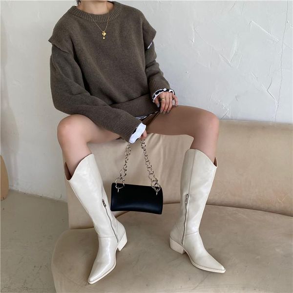 2020 new women beige high heels wedges long boots lady riding cowboy boots winter designer pointed toe knee thigh high, Black
2020 new women beige high heels wedges long boots lady riding cowboy boots winter designer pointed toe knee thigh high, Black