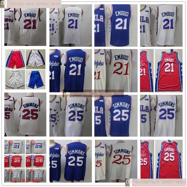 2020 новый баскетбол joel 21 embiid трикотажные прошитой бежевый город бен 25 симмонс трикотажные изделия лучшего качества синий красный бел, Black;red
2020 новый баскетбол joel 21 embiid трикотажные прошитой бежевый город бен 25 симмонс трикотажные изделия лучшего качества синий красный бел, Black;red