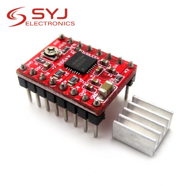 1pcs / lot a4988 stepstick driver + heat sink for reprap pololu 3d printer red m08 dropship l29k in stock
1pcs / lot a4988 stepstick driver + heat sink for reprap pololu 3d printer red m08 dropship l29k in stock