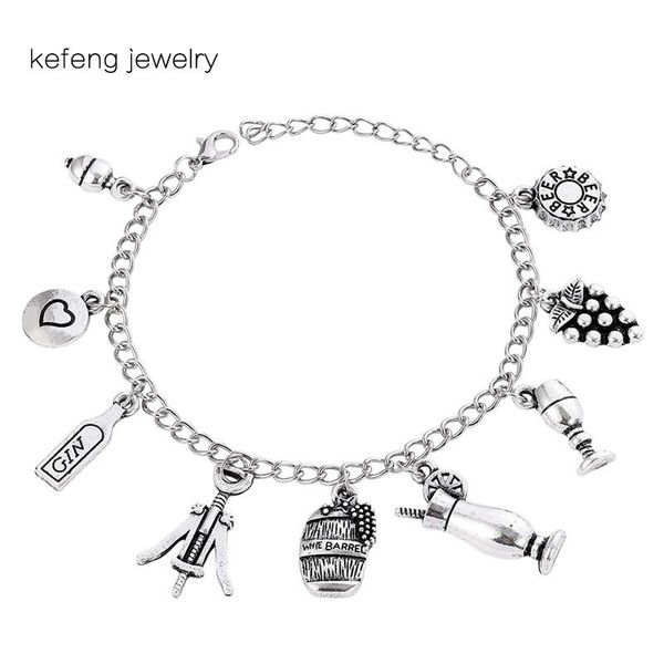 charm bracelets fashion bar bartending tool model silver color chain & bangles for women men jewelry pulseras mujer, Golden;silver
charm bracelets fashion bar bartending tool model silver color chain & bangles for women men jewelry pulseras mujer, Golden;silver