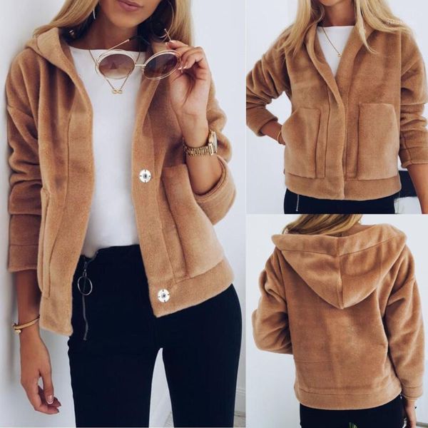 casual women cardigans fashion casual plush turn down collar long sleeve women jacket1, Black;brown
casual women cardigans fashion casual plush turn down collar long sleeve women jacket1, Black;brown